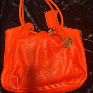 Michael Kors Vibrant Orange Shoulder Bag